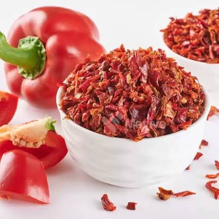 Dehydrated Capsicum Flakes